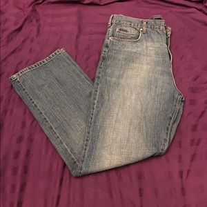 Mens 38/32 blue jeans Vtg? Relaxed straight excellent